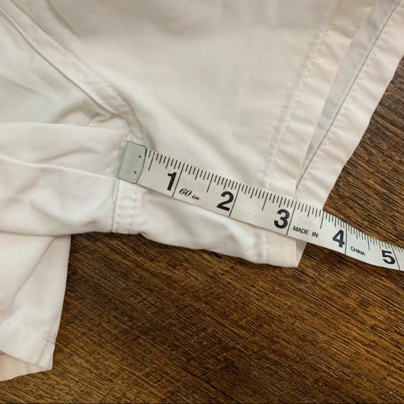 Vintage 80s 90s high waisted white jean shorts - Picture 5 of 7